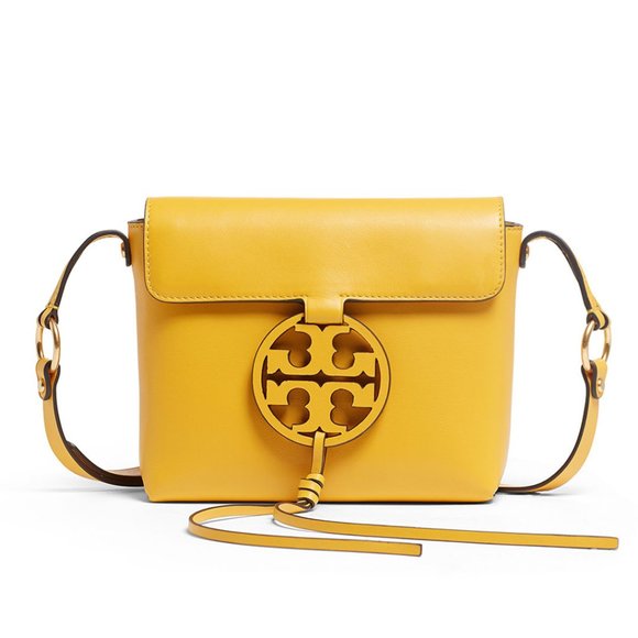 Tory Burch Handbags - Tory Burch Deep Daffodil Miller Crossbody EUC